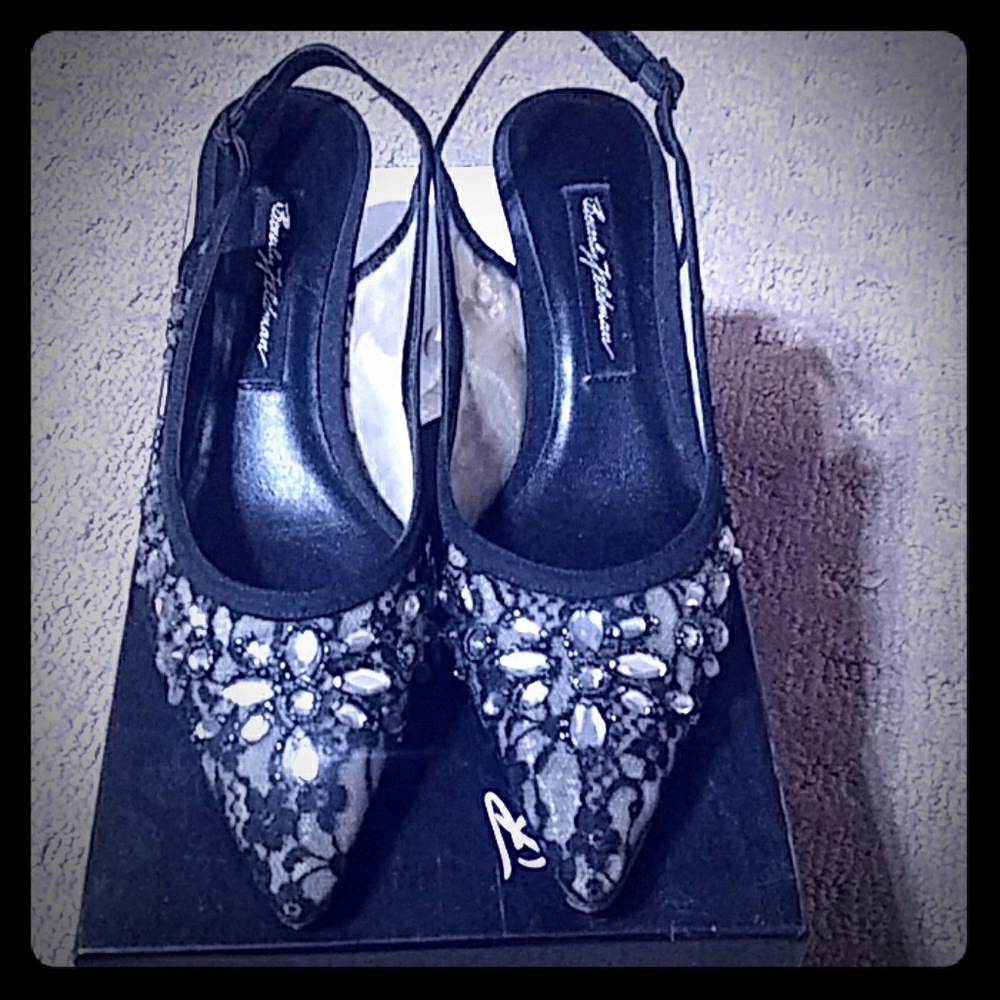 Gorgeous Beverly Feldman Slingback Heels